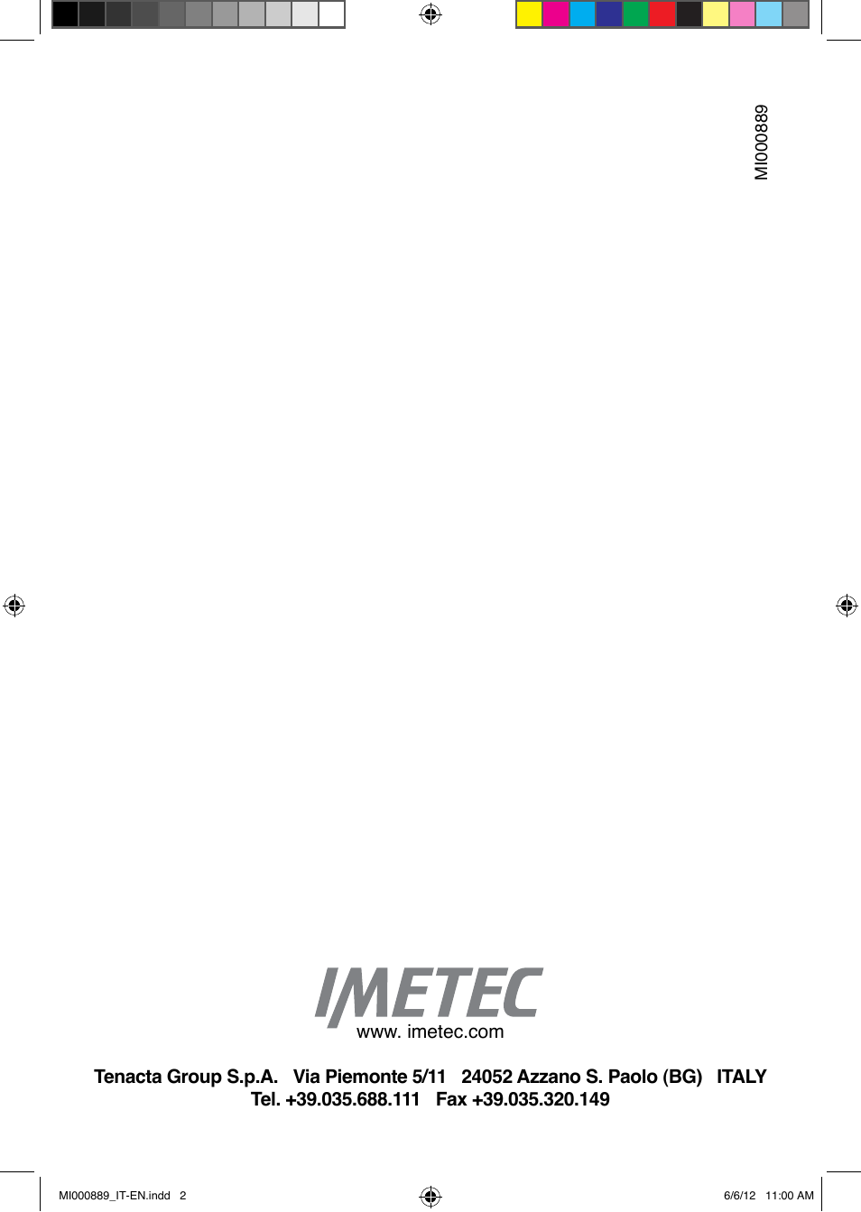 Imetec PIUMA NEXT CYCLONIC 1300W PARQUET User Manual | Page 2 / 24