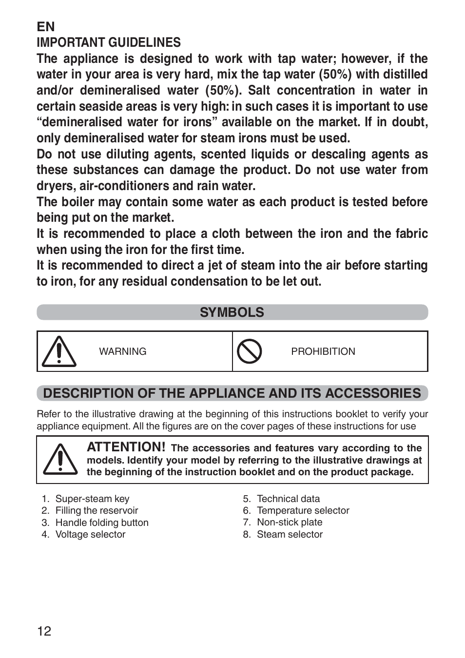 Imetec NUVOLA User Manual | Page 14 / 74