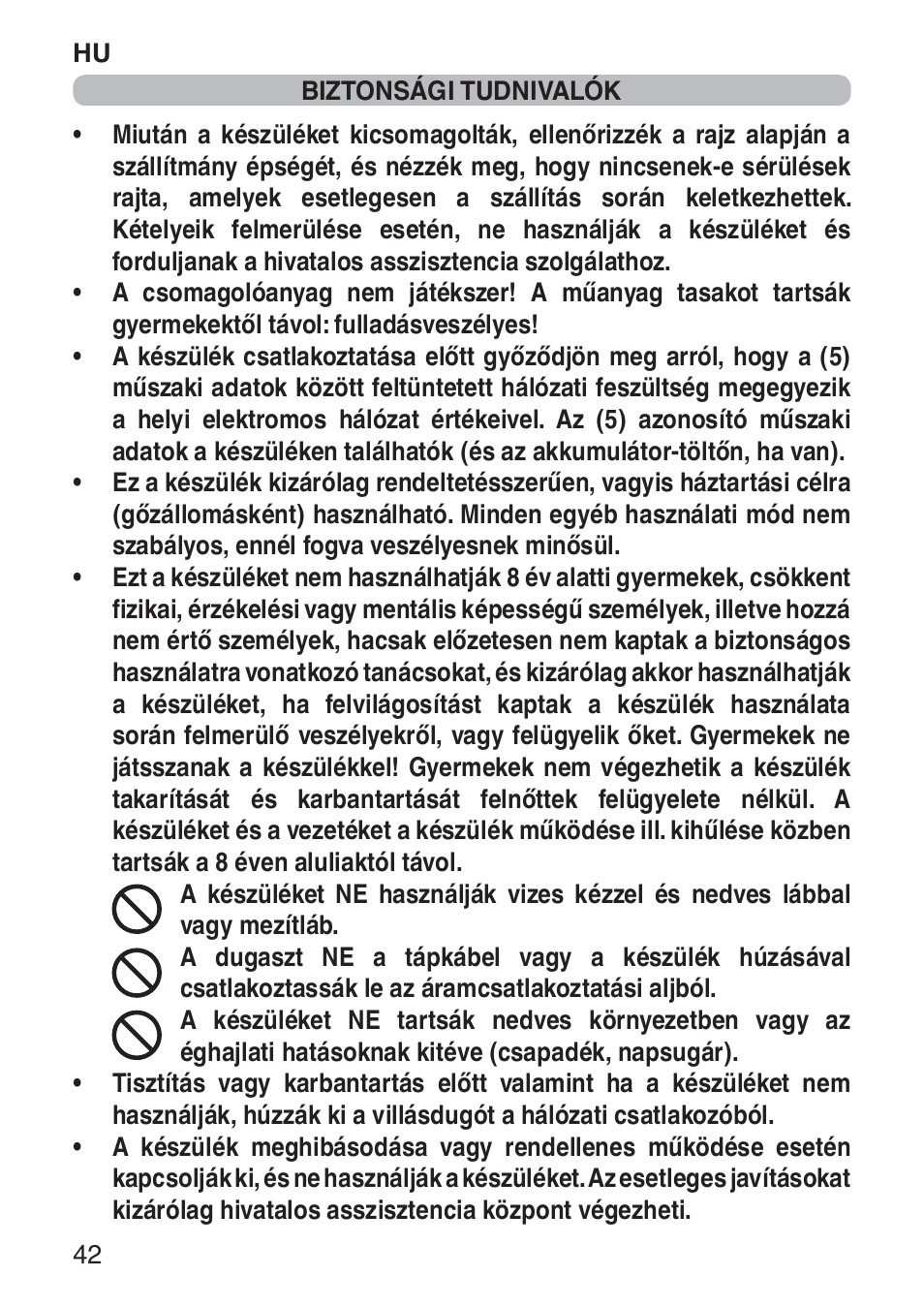 Imetec NUVOLA User Manual | Page 44 / 74