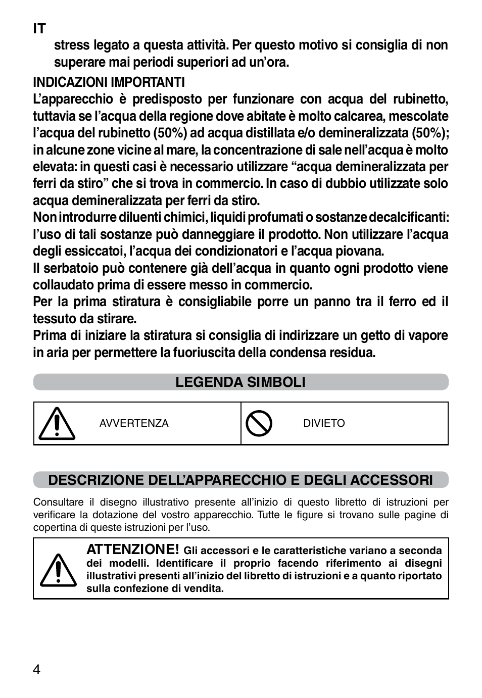 Imetec TITANOX ECO K112 User Manual | Page 6 / 74