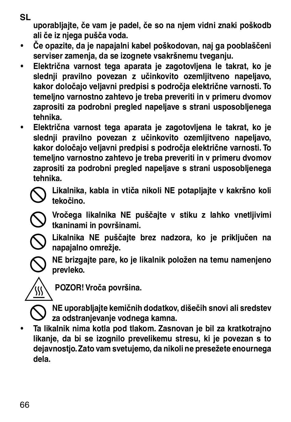 Imetec TITANOX ECO K112 User Manual | Page 68 / 74