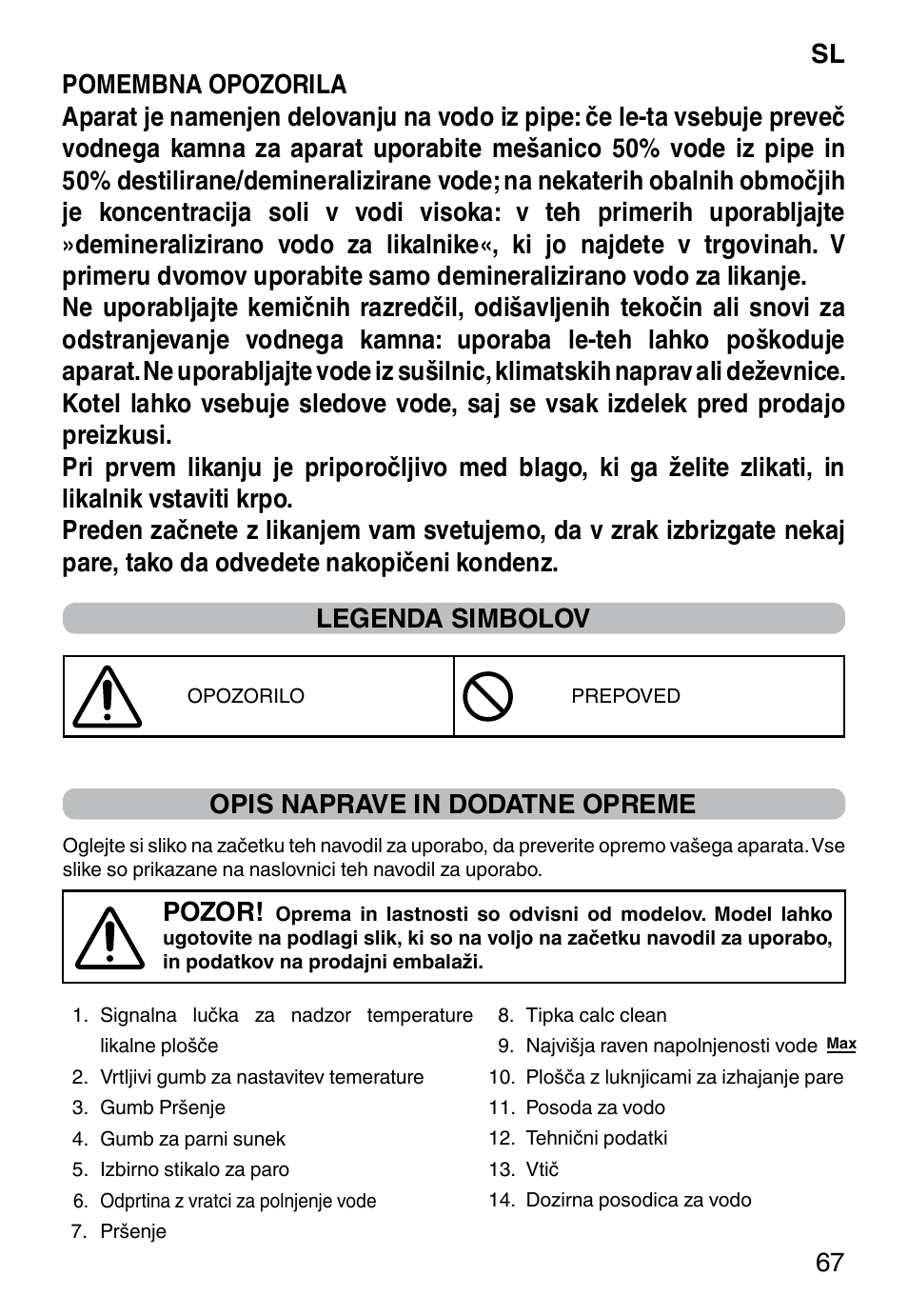 Imetec TITANOX ECO K112 User Manual | Page 69 / 74