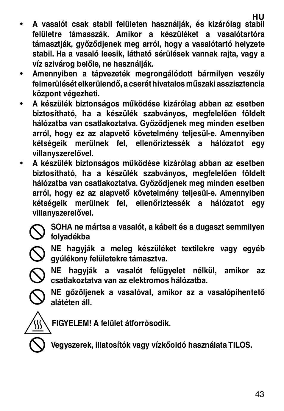 Imetec NO-STOP PROFESSIONAL ECO User Manual | Page 45 / 74