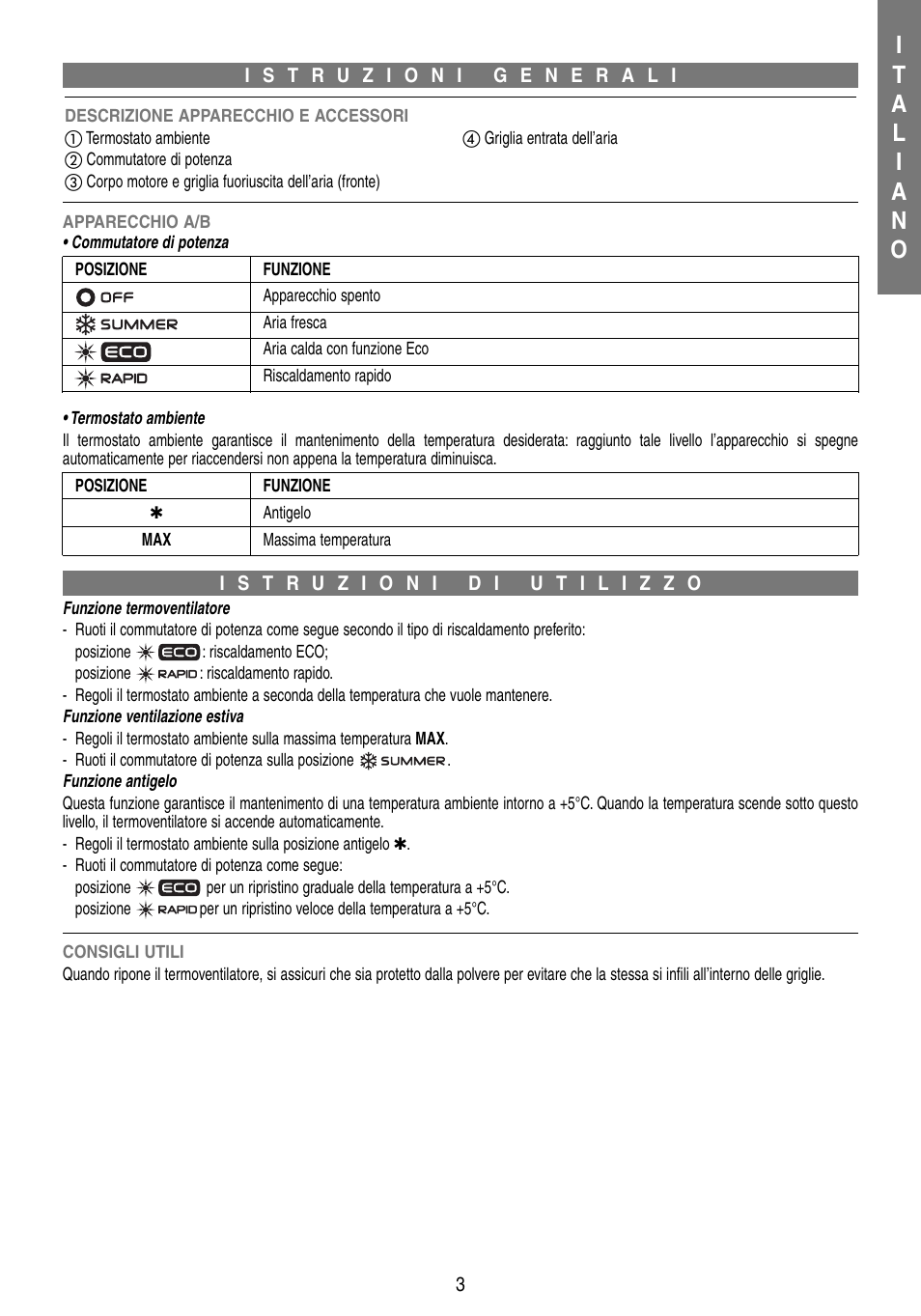 Imetec ECO FH5-100 User Manual | Page 5 / 18