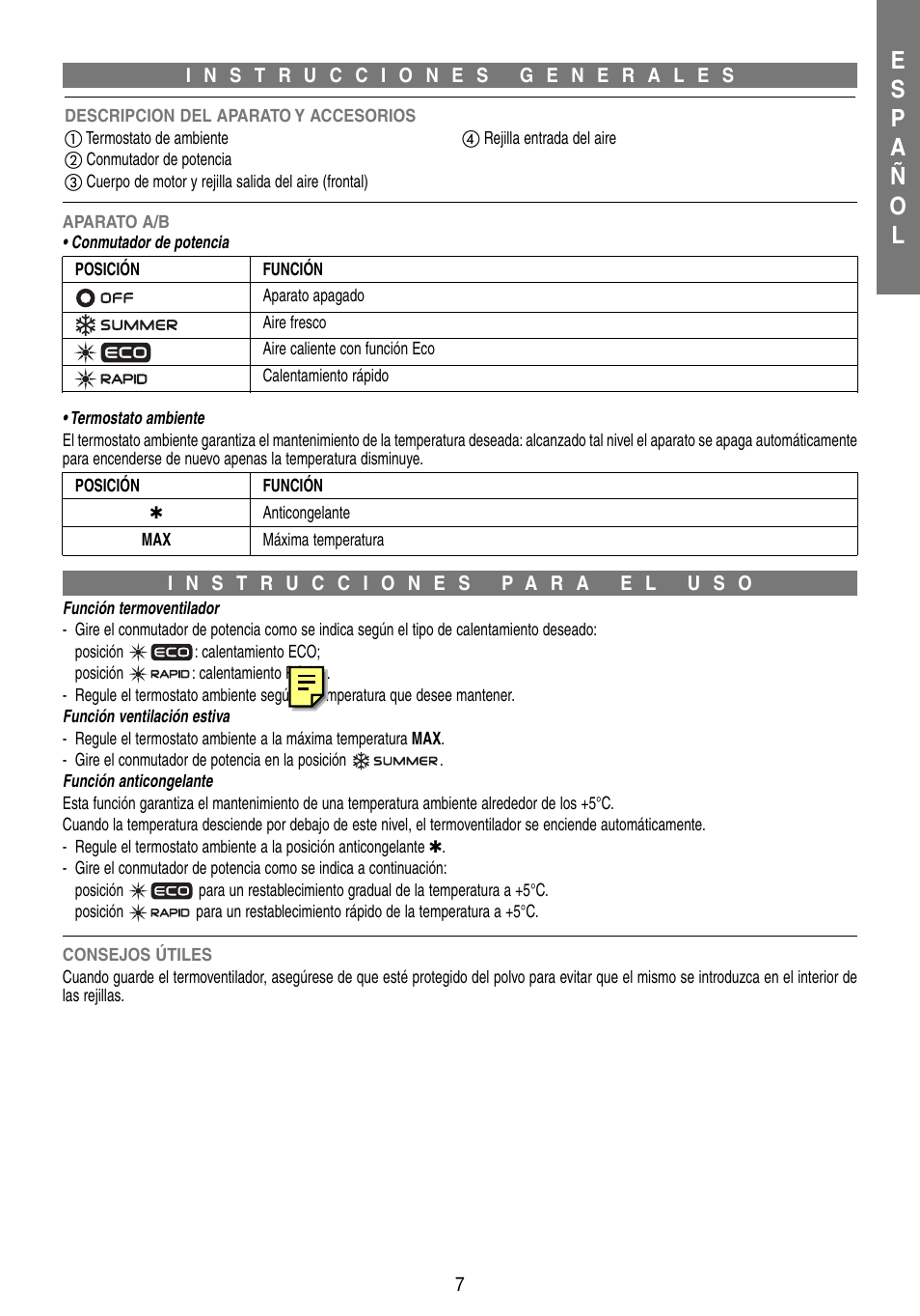 Imetec ECO FH5-100 User Manual | Page 9 / 18
