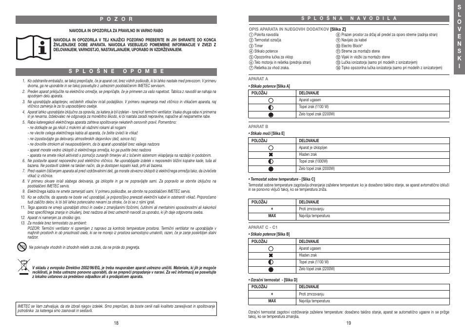 05_xst21154_istr_sl.qxd_05_xst21154_istr_sl.qxd | Imetec LIVING AIR B1-100 User Manual | Page 11 / 16