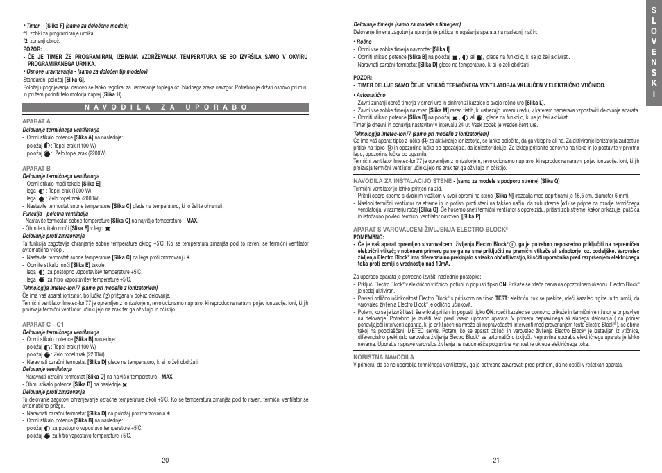 Imetec LIVING AIR B1-100 User Manual | Page 12 / 16