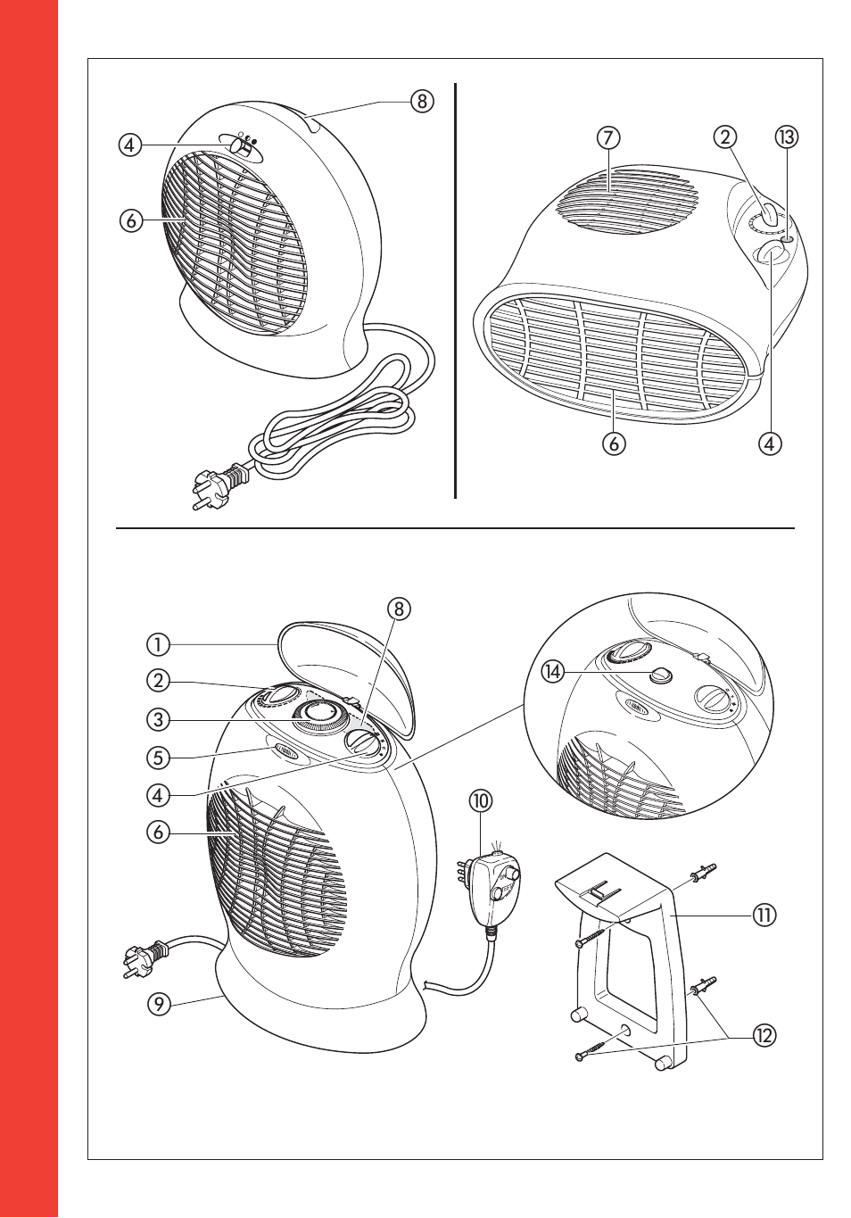 A) (b) (c) (c1) | Imetec LIVING AIR M1-100 User Manual | Page 3 / 70