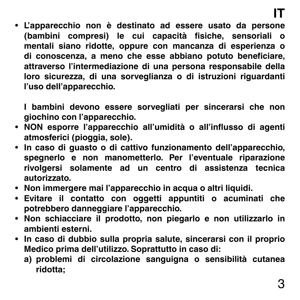 Imetec SENSUIJ ML3-200 User Manual | Page 8 / 69