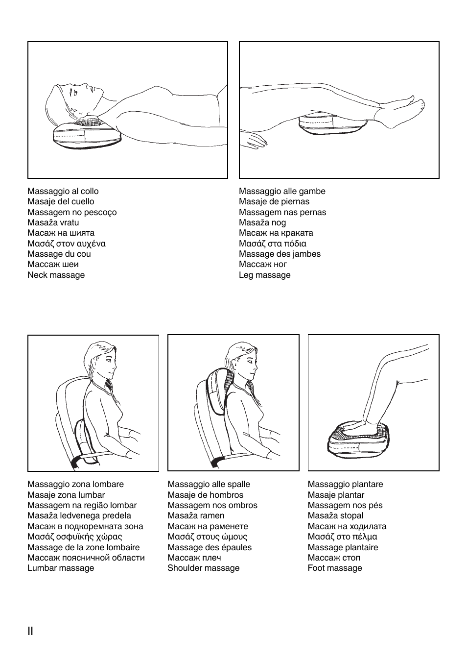Imetec SENSUIJ CM4-200 User Manual | Page 4 / 54