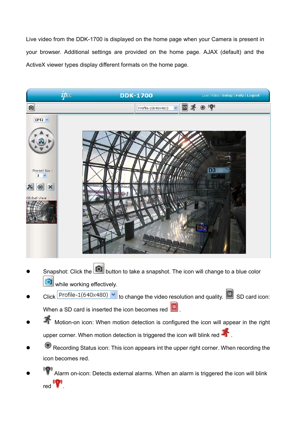 2 live video | IPX DDK-1700 User Manual | Page 23 / 110