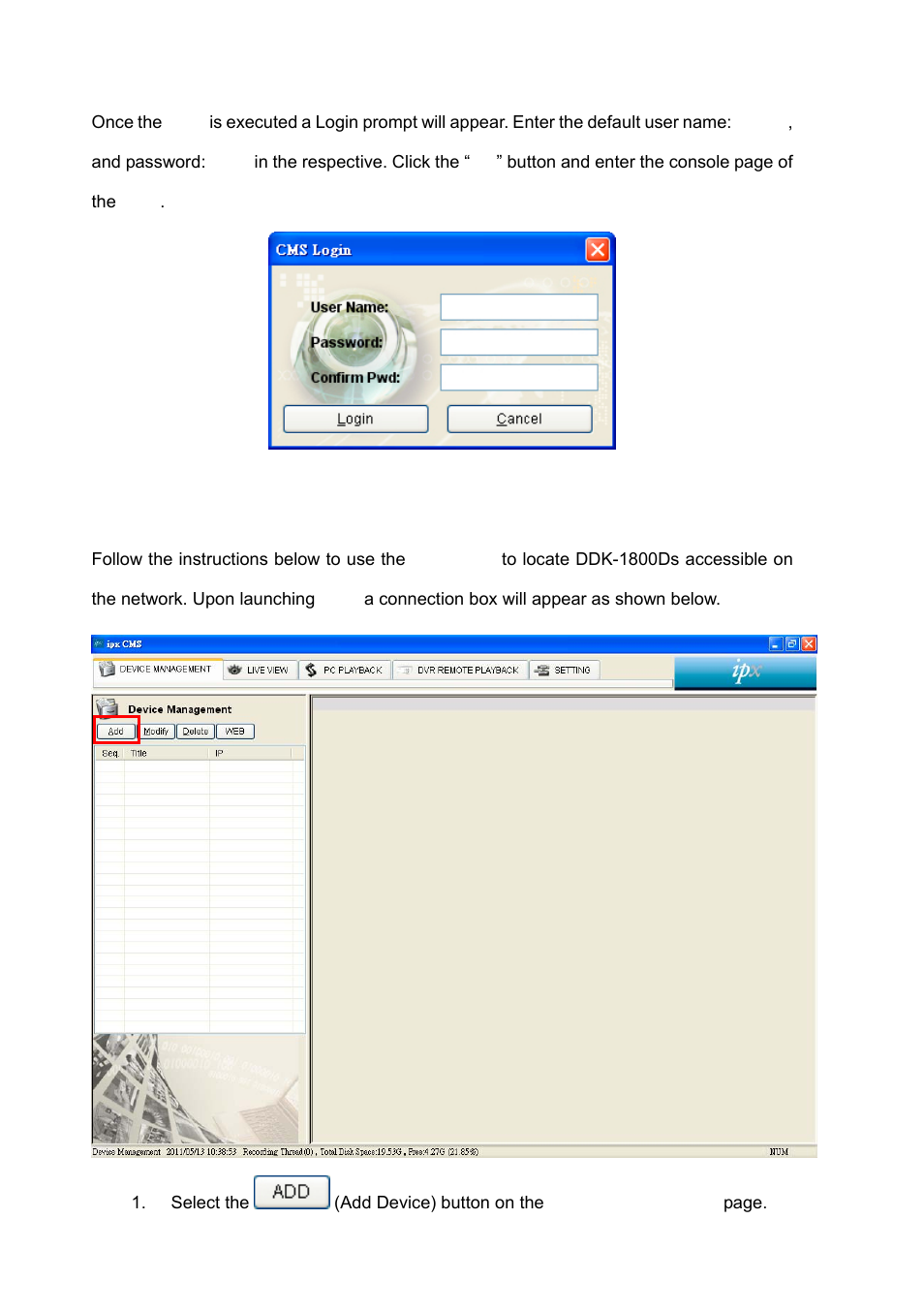 3 login | IPX DDK-1800 User Manual | Page 78 / 109