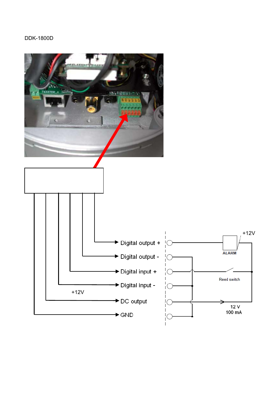 3 alarm wiring diagram, Larm wiring diagram | IPX DDK-1800 User Manual | Page 8 / 109