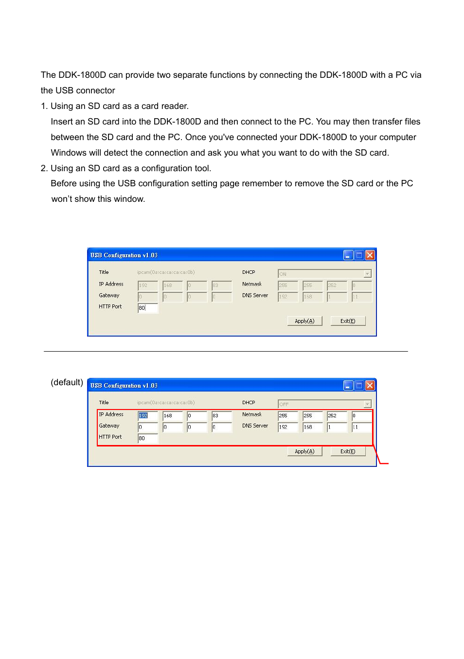 4 the usb function, Function | IPX DDK-1800 User Manual | Page 9 / 109
