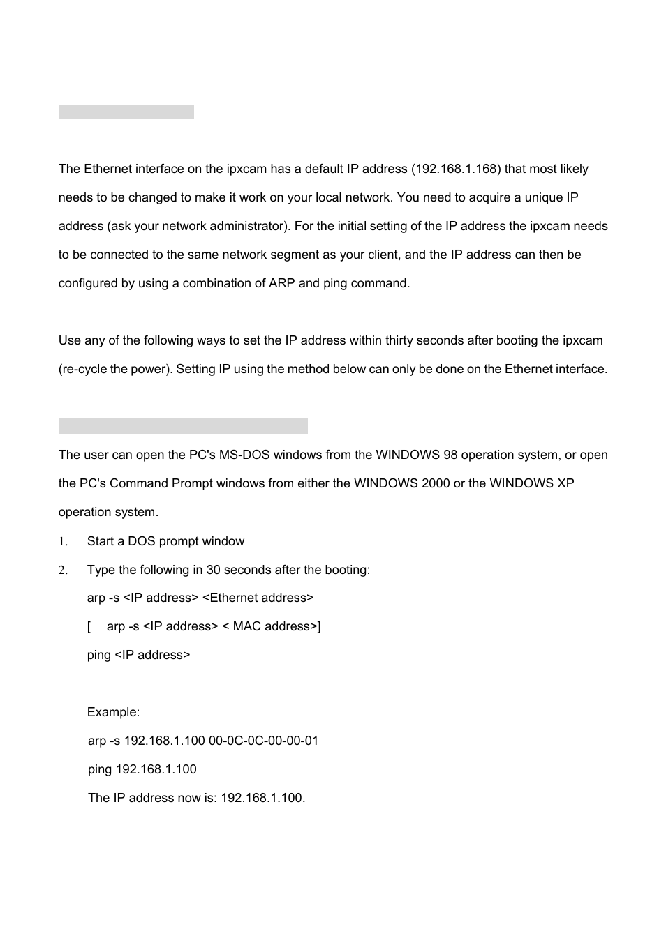Appendix 3. –the arp function | IPX DDK-1500 (NTSC) User Manual | Page 100 / 107