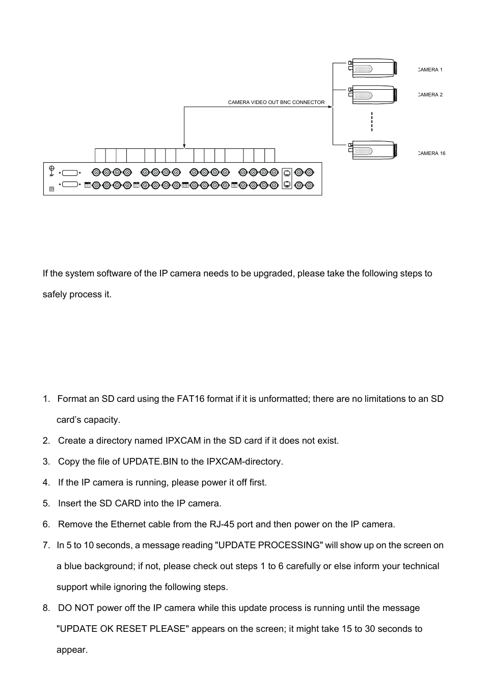 3 connecting with a multiplexer, 4 updating system software | IPX DDK-1500 (NTSC) User Manual | Page 14 / 107