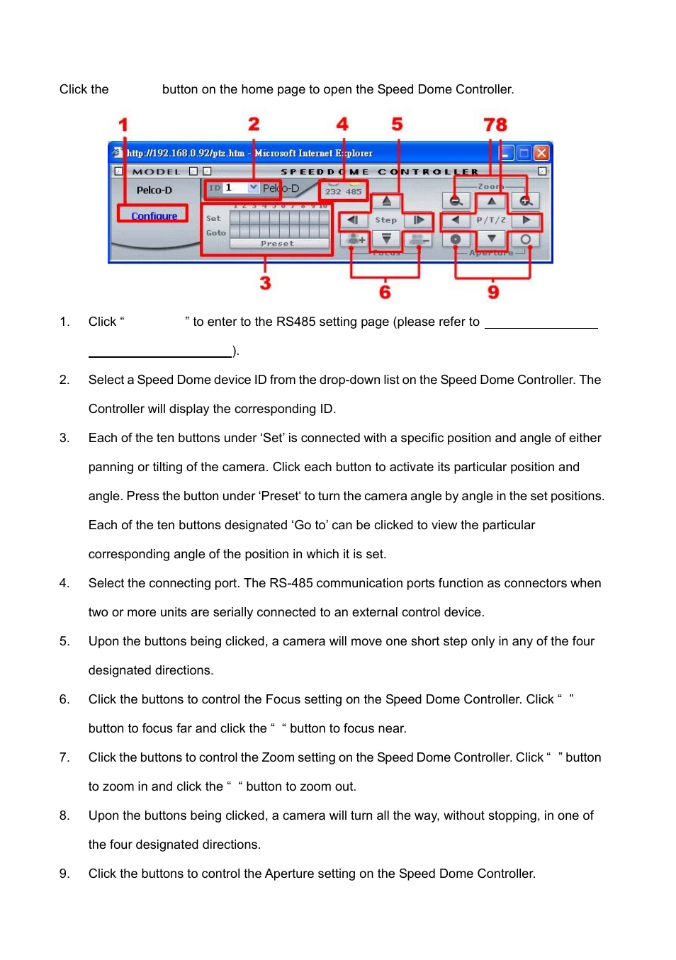 7 change the pan/tilt setting | IPX DDK-1500 (NTSC) User Manual | Page 56 / 107