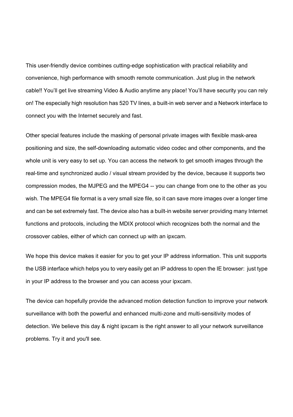 Product features, 1 product instructions, Roduct | Nstructions, 4 1. product features | IPX DDK-1500 (NTSC) User Manual | Page 6 / 107