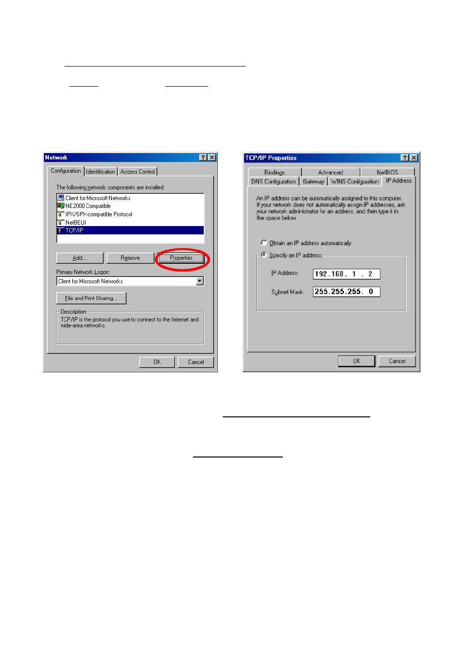 5 tcp/ip configuration setting, 5 tcp/ip, Configuration setting | IPX DDK-1000 User Manual | Page 23 / 106