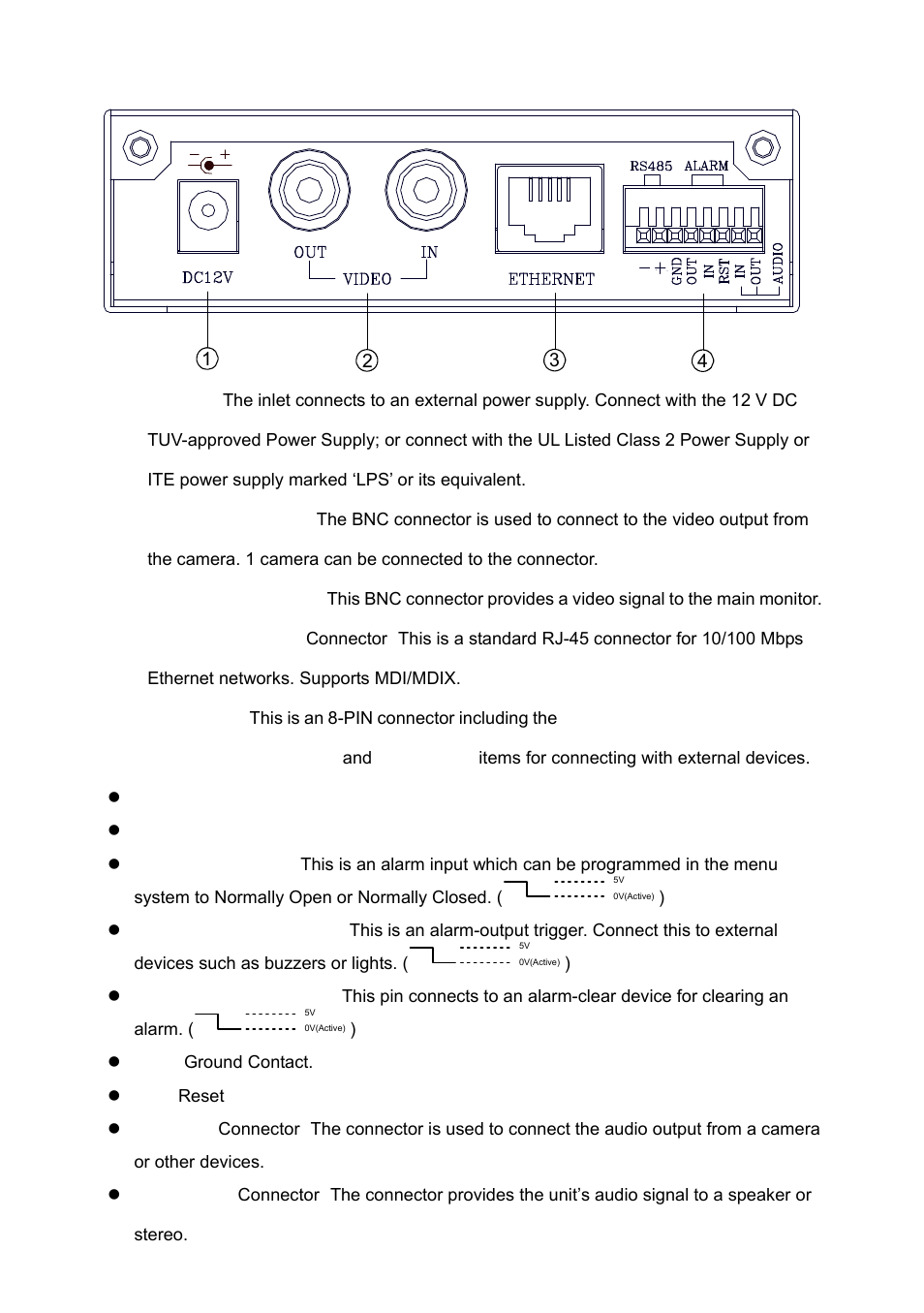 2 rear panel, Anel | IPX VE-3500 User Manual | Page 10 / 94