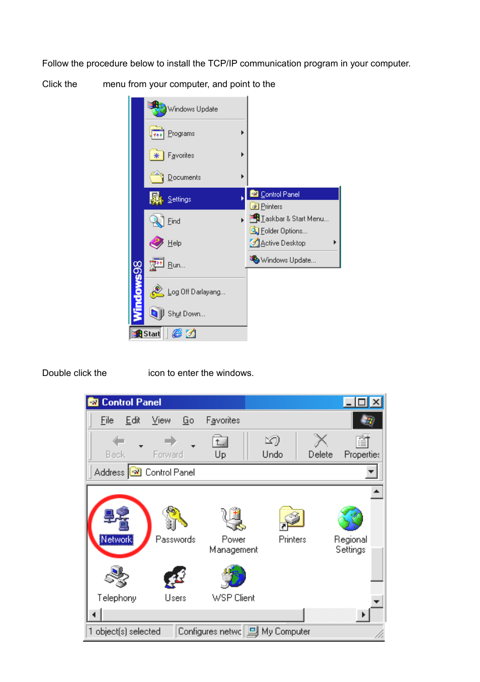3 tcp/ip communication software, 3 tcp/ip c, Ommunication | Oftware | IPX VE-3500 User Manual | Page 19 / 94