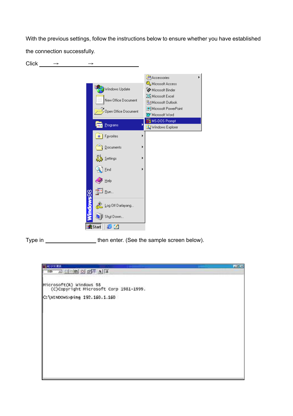 6 connection testing, Onnection, Esting | IPX VE-3500 User Manual | Page 22 / 94