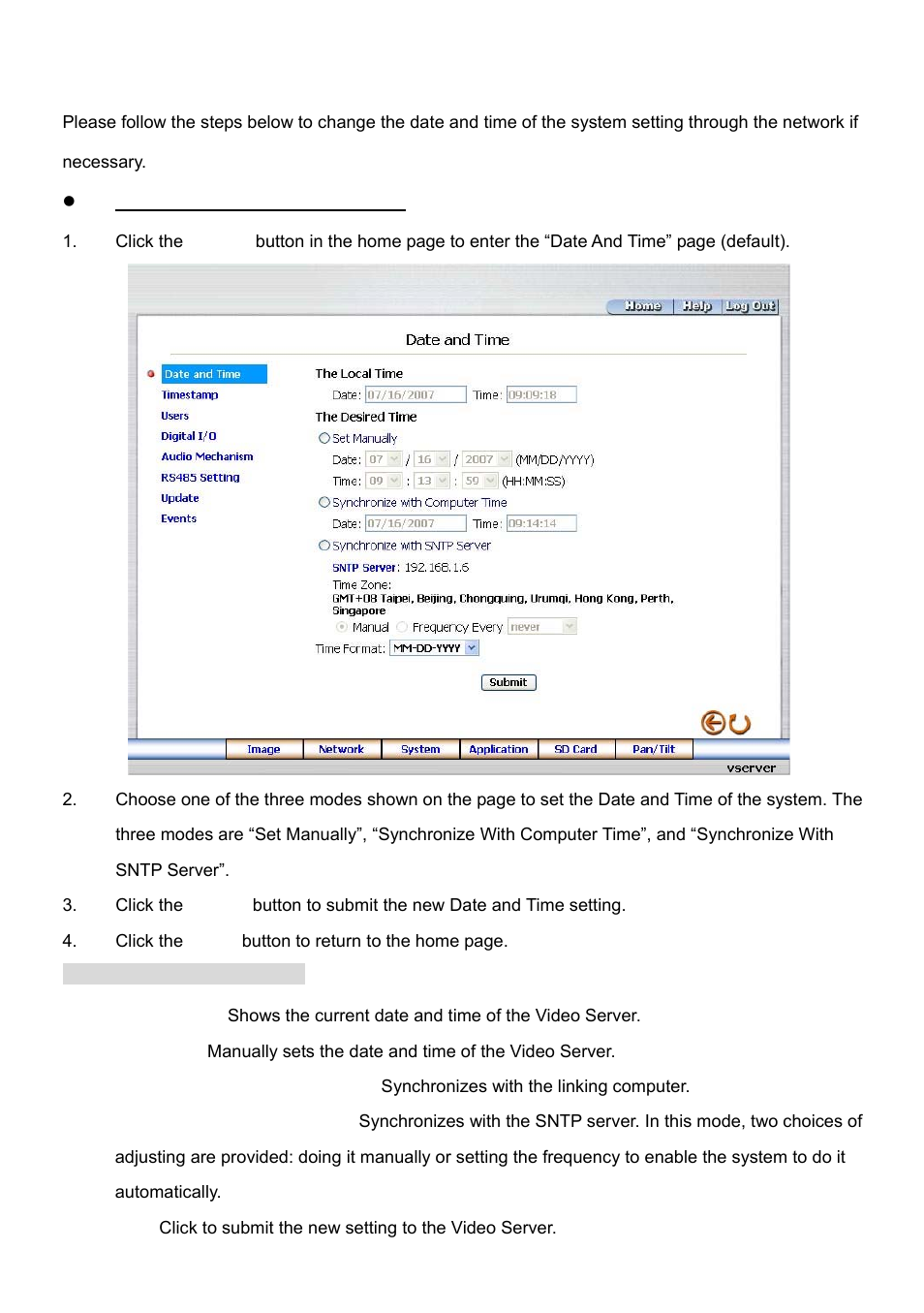 4 change the system setting | IPX VE-3500 User Manual | Page 40 / 94