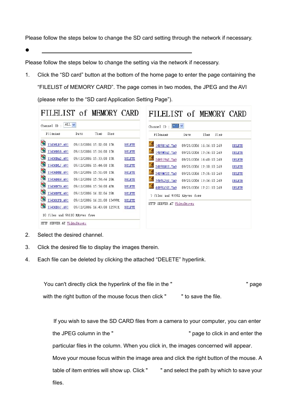 6 view the sd card files | IPX VE-3500 User Manual | Page 57 / 94