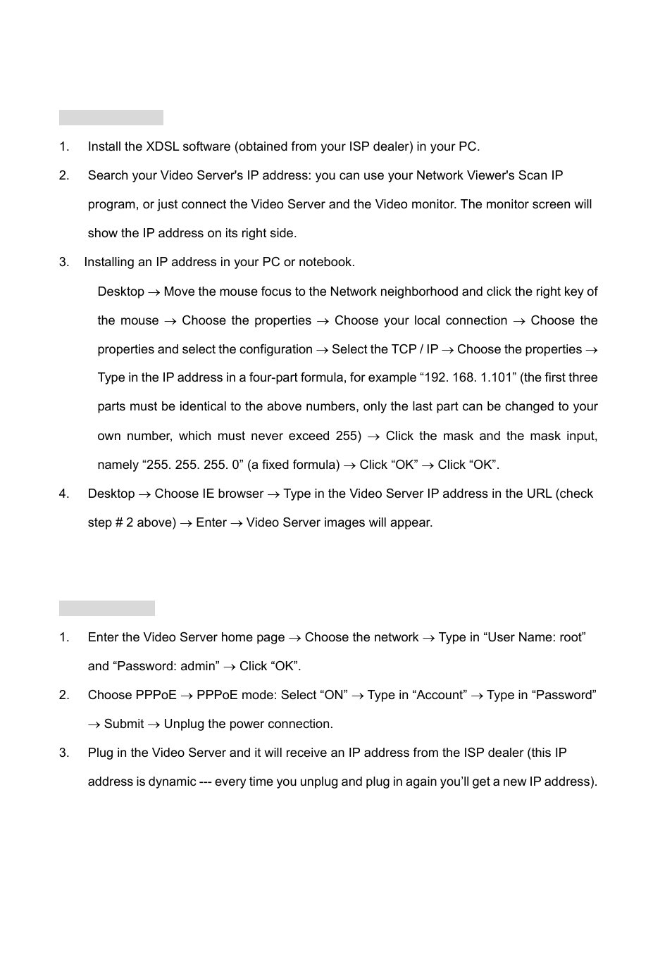 8 pppoe & ddns | IPX VE-3500 User Manual | Page 59 / 94