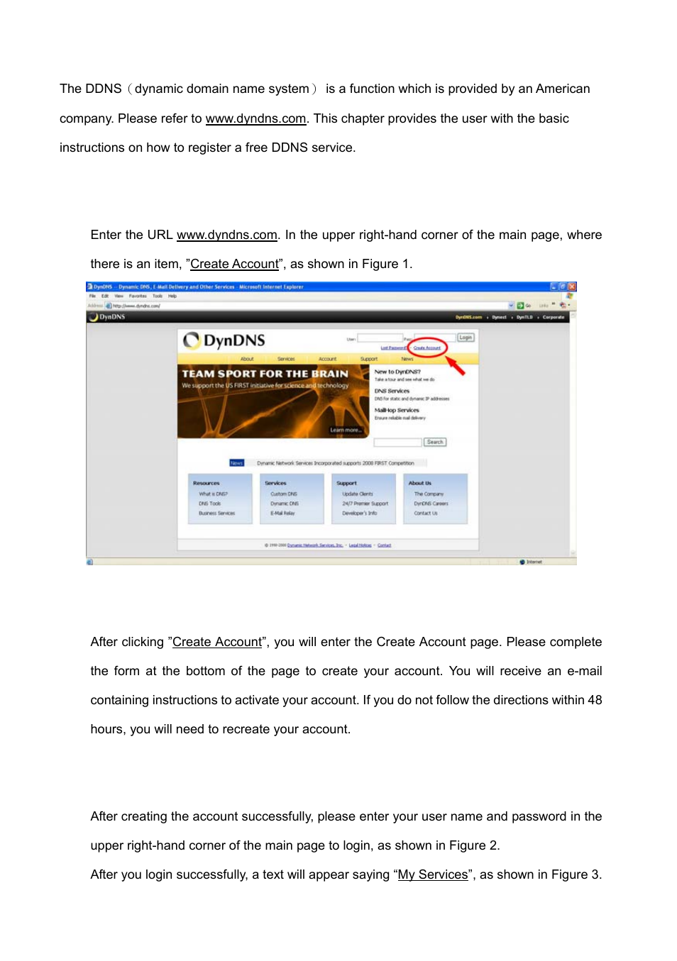 Appendix 1. –register as a ddns member | IPX VE-3500 User Manual | Page 90 / 94