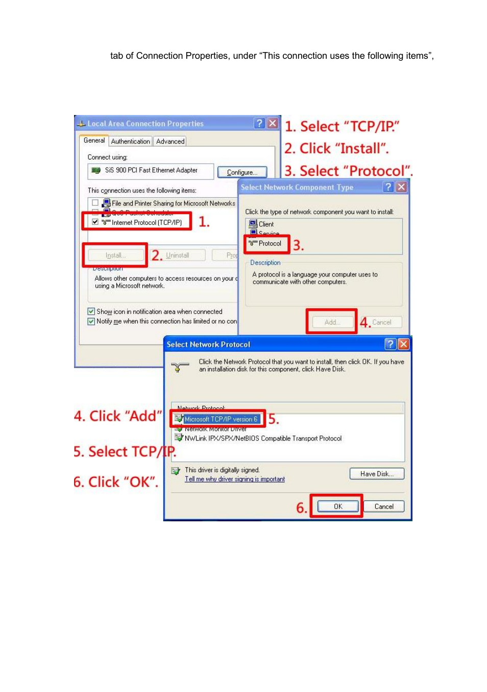Tcp/ip, Nstallation | IPX DDK-1700BC User Manual | Page 18 / 108
