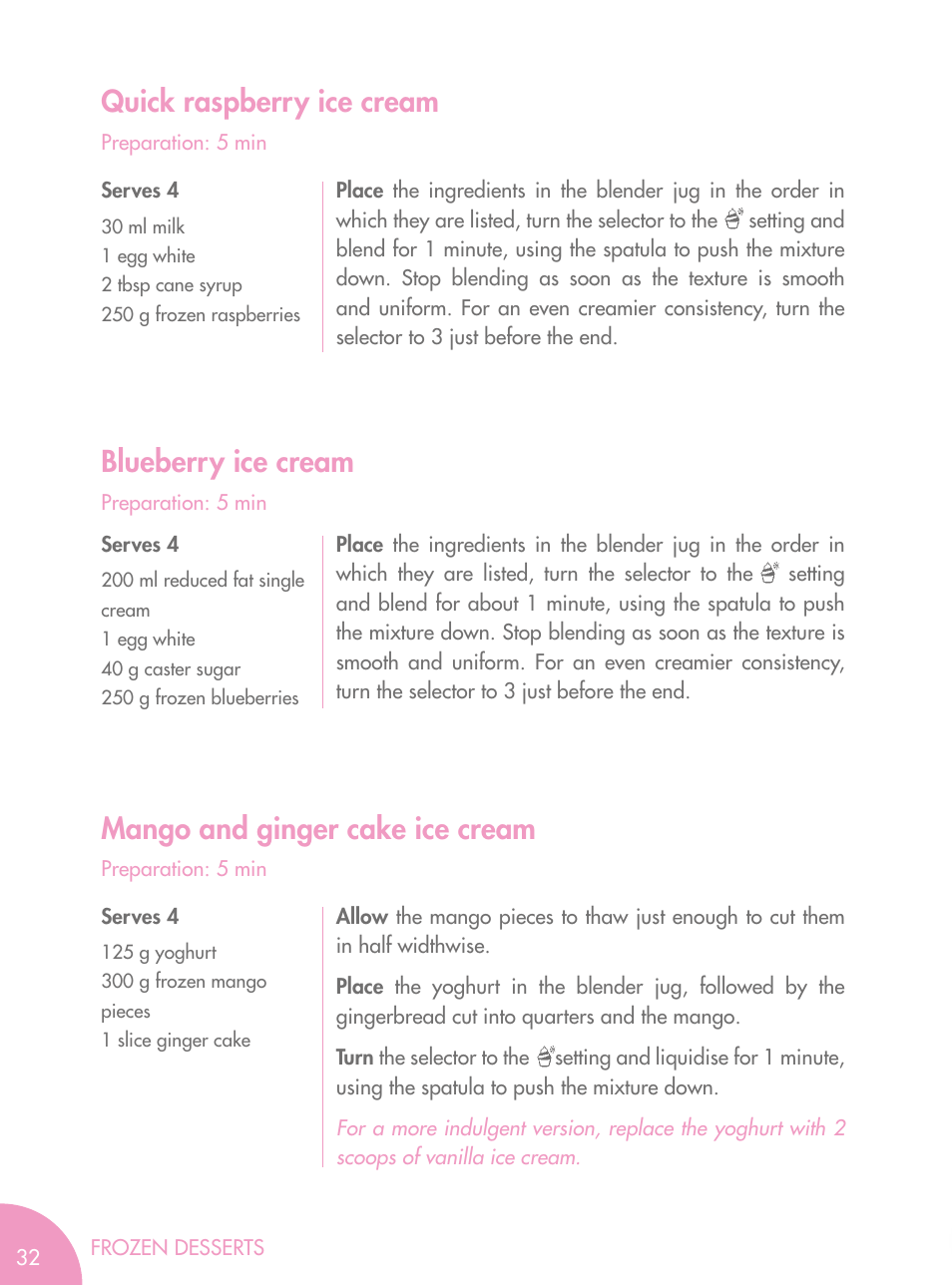 Magimix BLENDER User Manual | Page 33 / 65