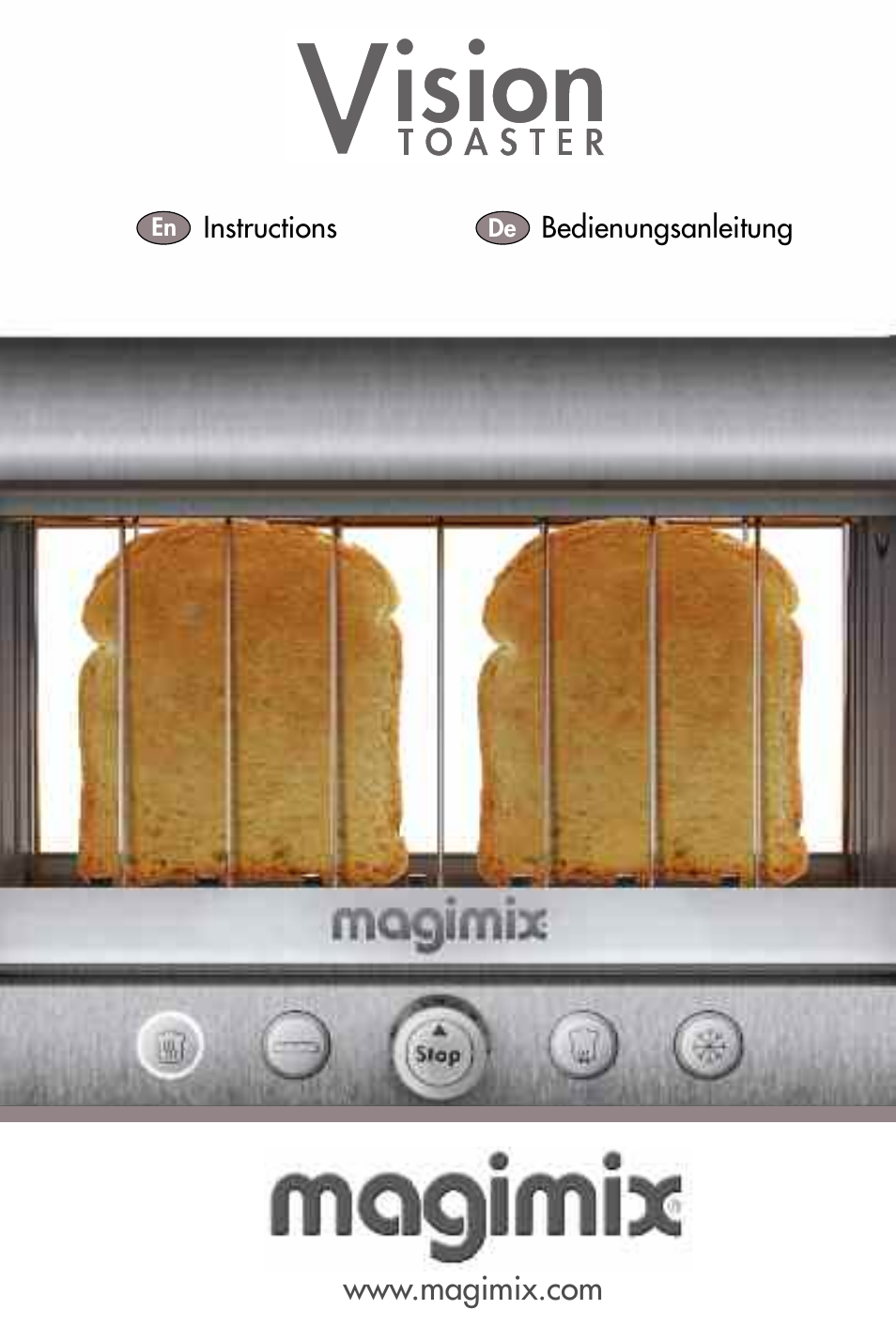 Magimix VISION TOASTER User Manual | Page 9 / 16
