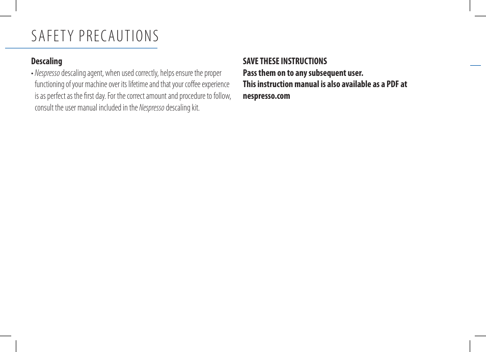 Safety precautions | Magimix M100 AUTOMATIC User Manual | Page 6 / 48