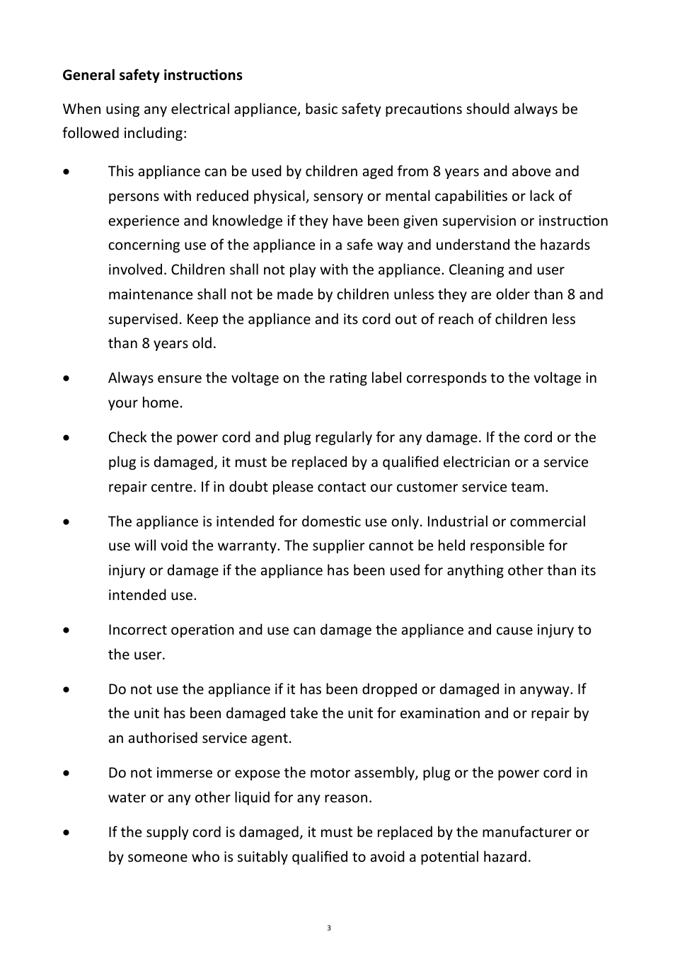 Andrew James AJ000040 Teppanyaki Electric Table Grill User Manual | Page 3 / 15