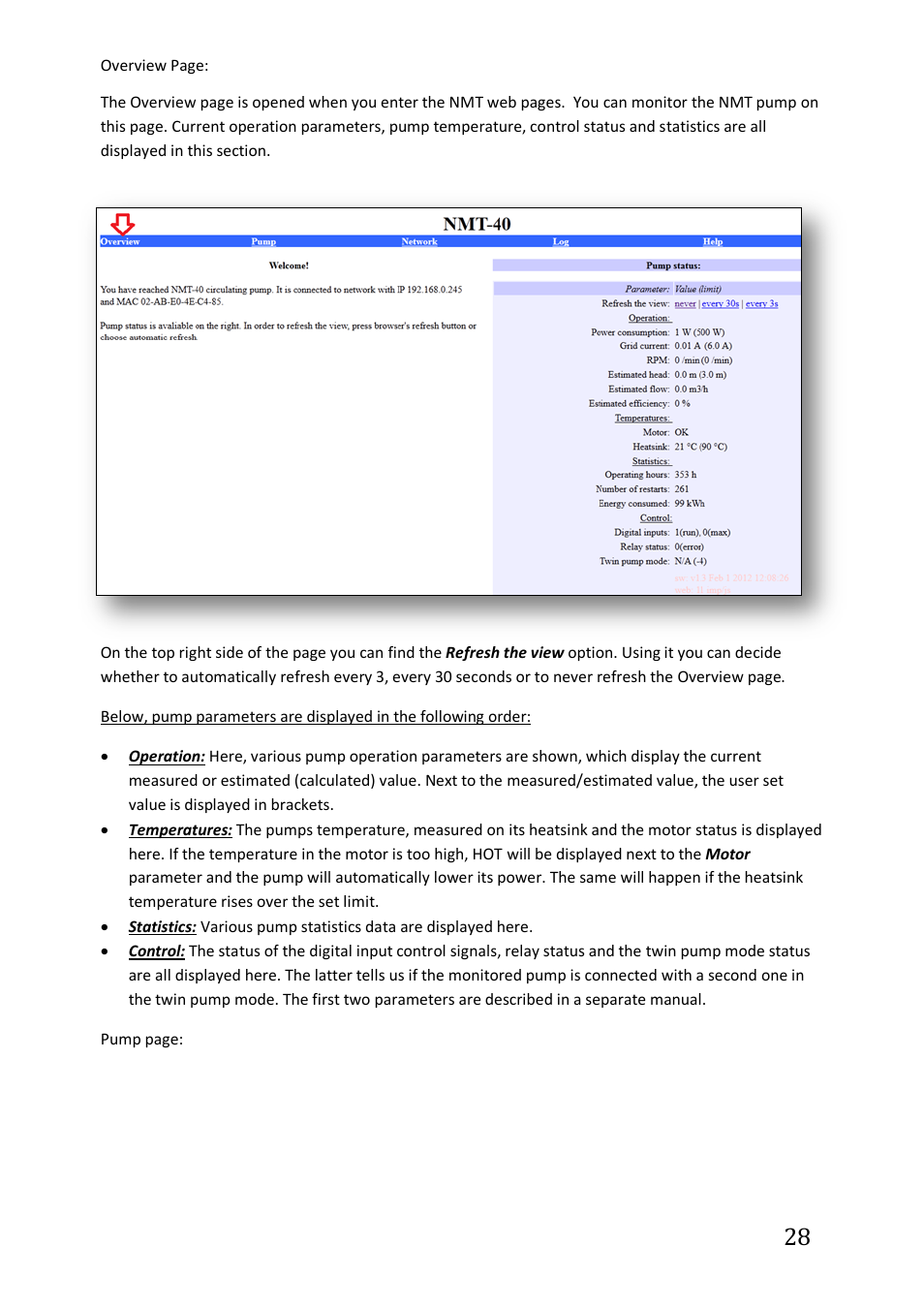 IMP Pumps NMTC module User Manual | Page 28 / 41