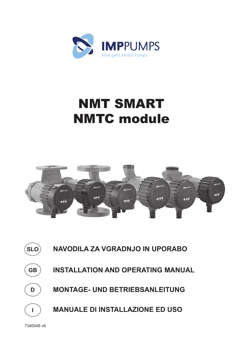 IMP Pumps NMT(D) SMART (C) User Manual | 56 pages