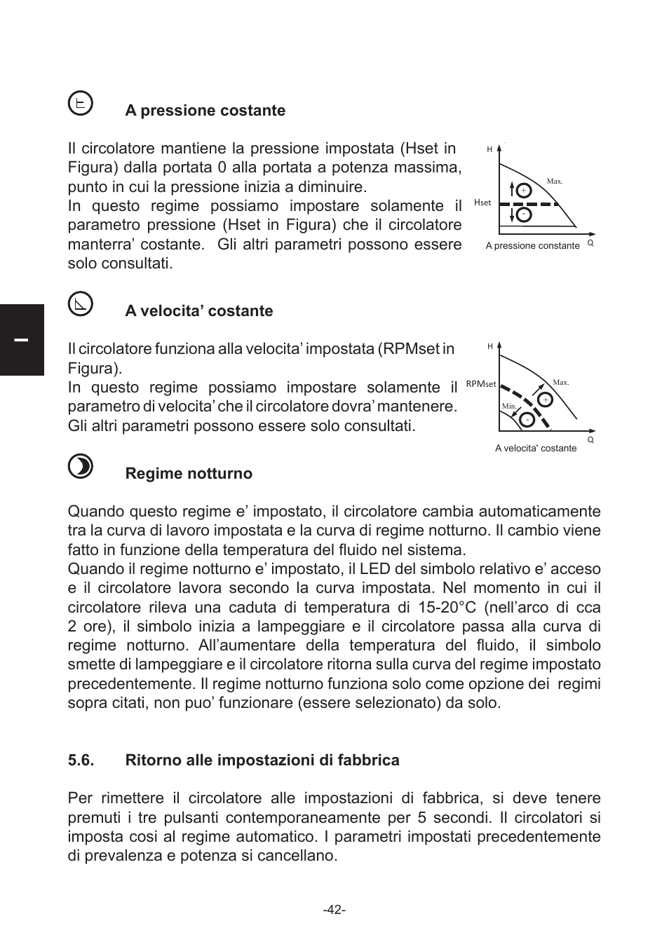 Rücksetzen der pumpe auf werkseinstellung | IMP Pumps NMT(D) SMART (C) User Manual | Page 42 / 56