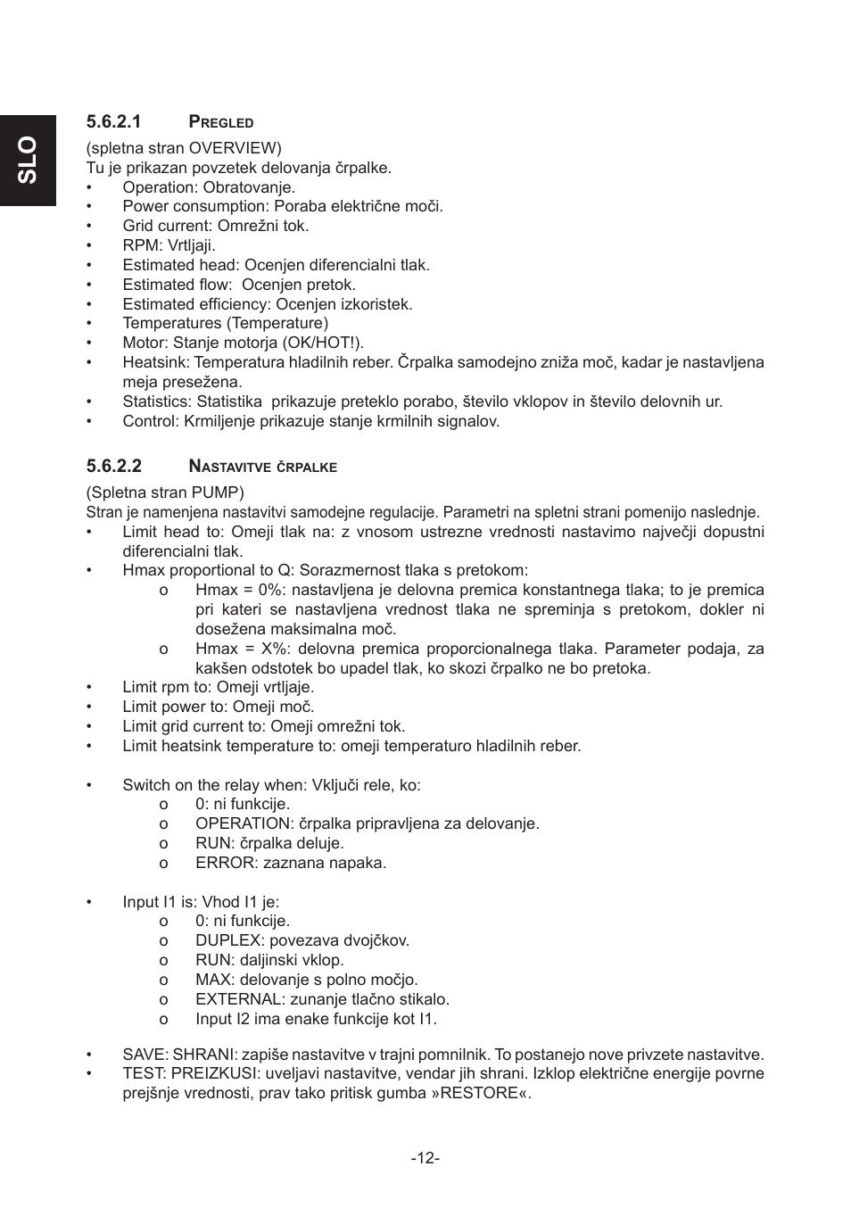 IMP Pumps NMT(D) 40-100 & NMT SAN flanges User Manual | Page 12 / 80