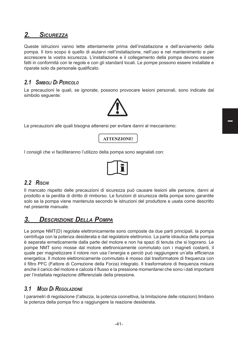 IMP Pumps NMT(D) 40-100 & NMT SAN flanges User Manual | Page 41 / 80