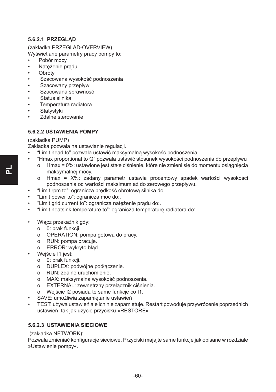 IMP Pumps NMT(D) 40-100 & NMT SAN flanges User Manual | Page 60 / 80