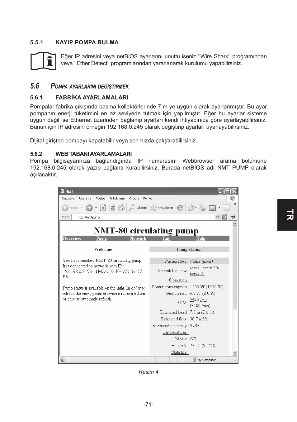 IMP Pumps NMT(D) 40-100 & NMT SAN flanges User Manual | Page 71 / 80