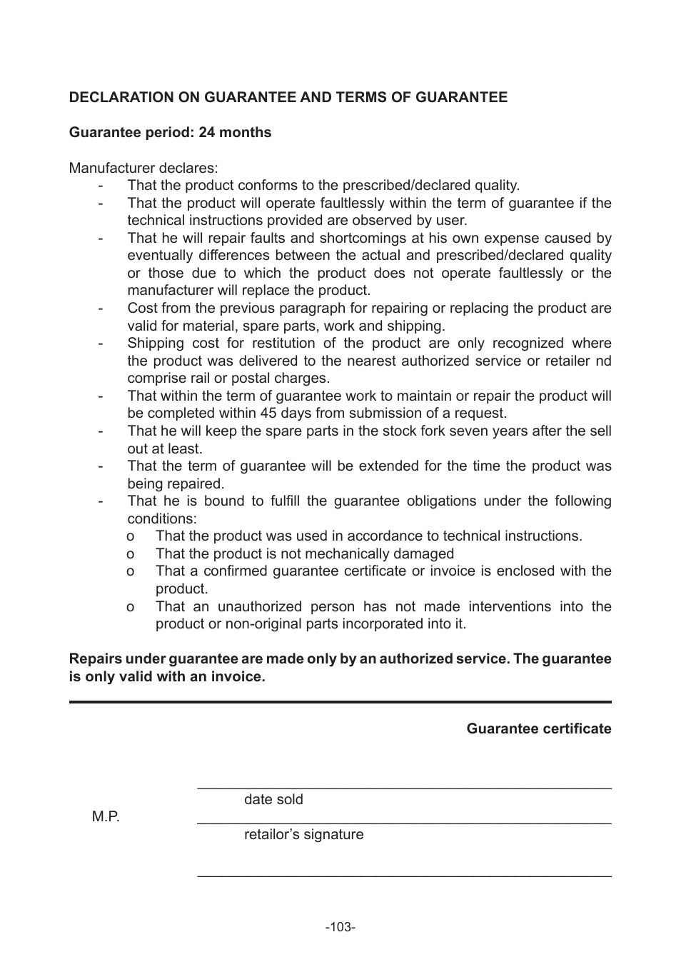 IMP Pumps GHN(M)(D)basic(auto) & SANbasic 40-100 flanges User Manual | Page 103 / 104