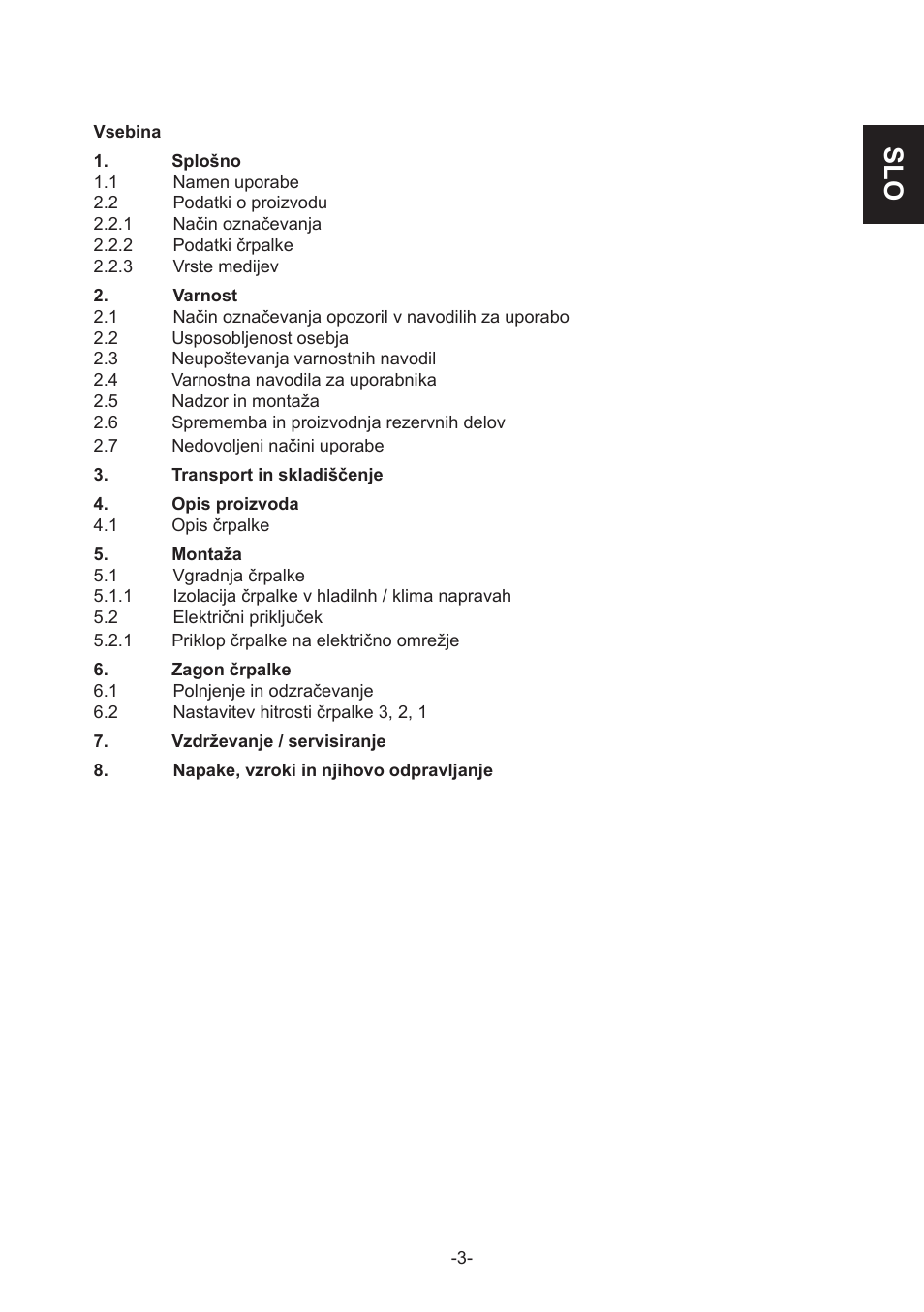 IMP Pumps GHN(M)(D)basic(auto) & SANbasic 40-100 flanges User Manual | Page 3 / 104