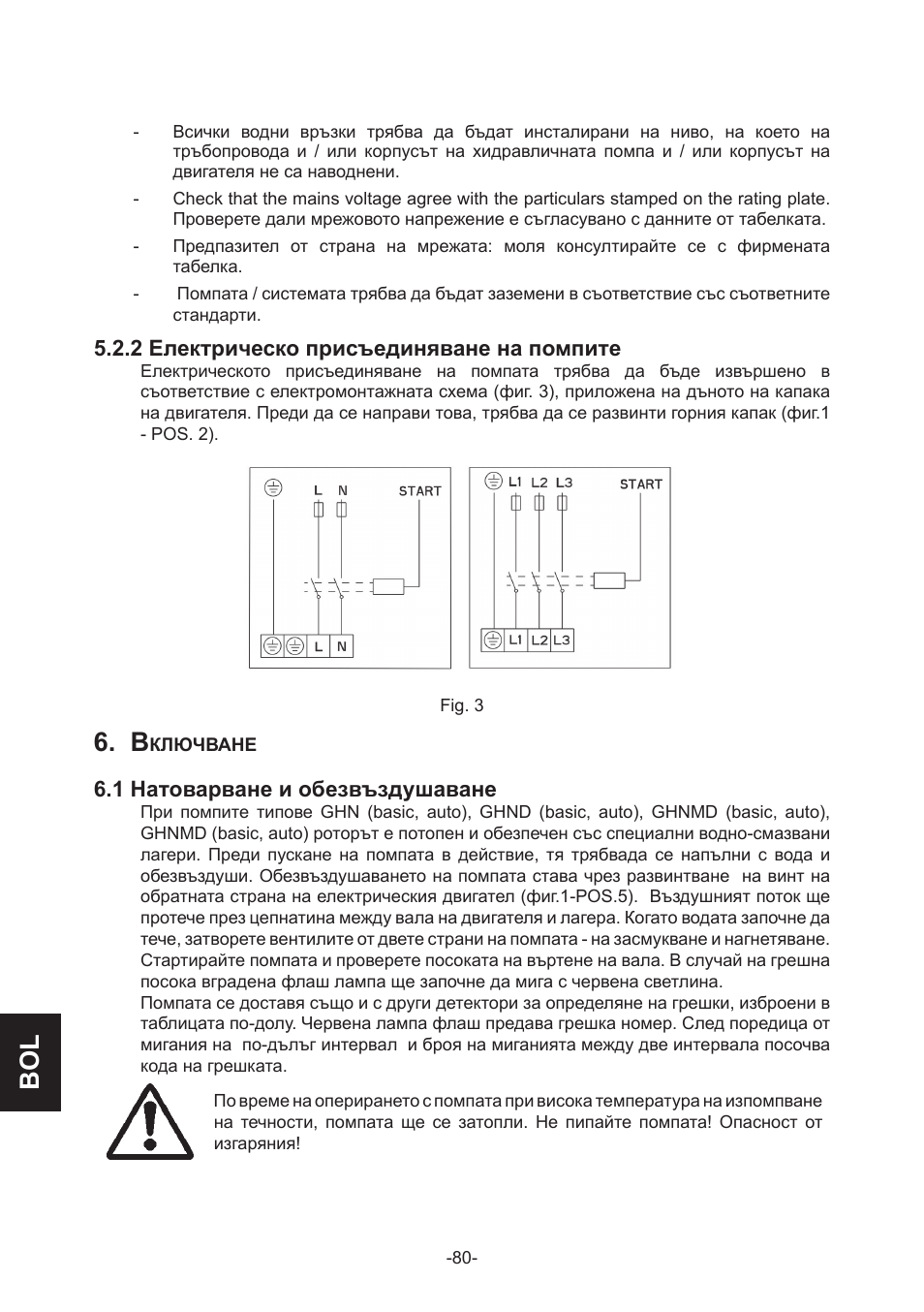 IMP Pumps GHN(M)(D)basic(auto) & SANbasic 40-100 flanges User Manual | Page 80 / 104