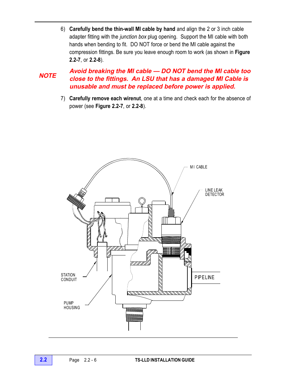 Note - 6 | Franklin Fueling Systems TS-LLD Installation Manual User Manual | Page 24 / 86