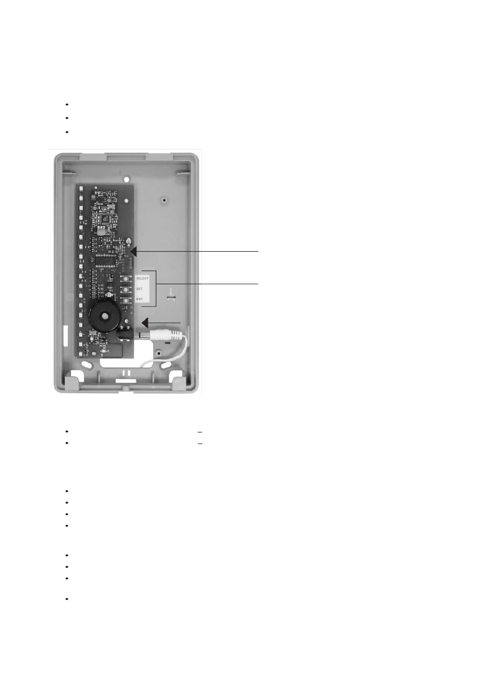 Vi. teaching the detectors, Dip switch | ABUS FU8403 Wireless Display Module User Manual | Page 11 / 50