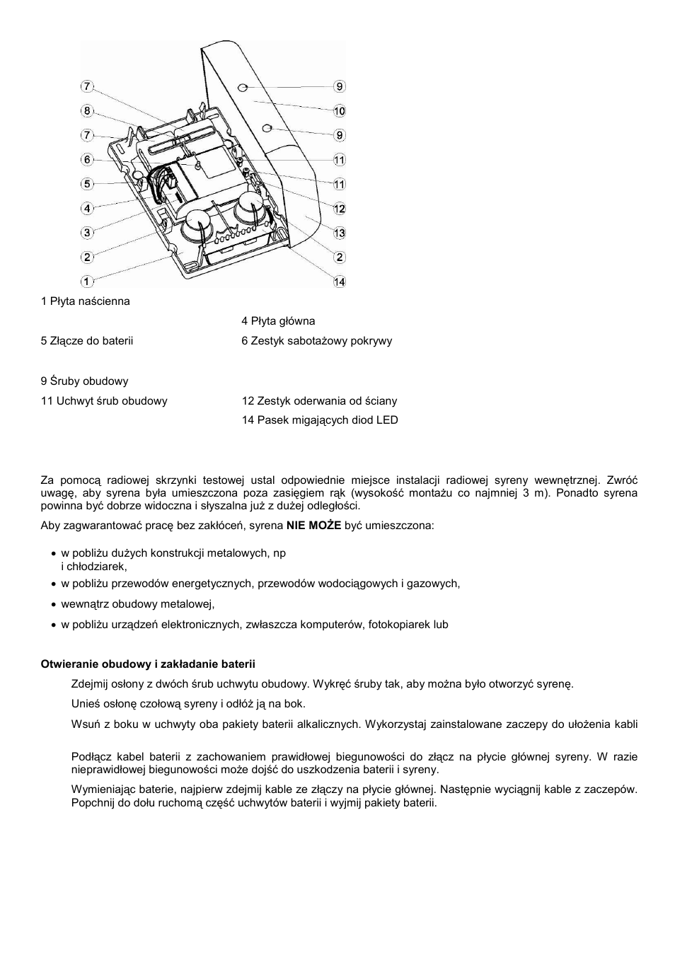 ABUS FU8222 Secvest 2WAY Wireless Outdoor Siren User Manual | Page 28 / 32