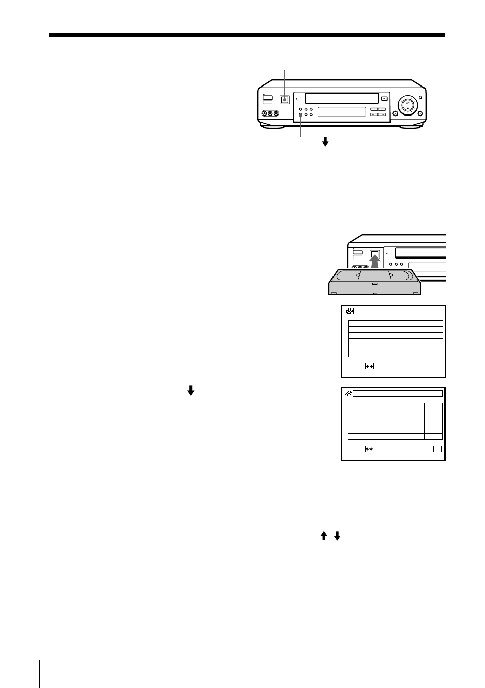Checking the contents of a tape, Press cursor . repeatedly to turn the pages, Smartfile function | Sony SLV-M20HF User Manual | Page 46 / 88