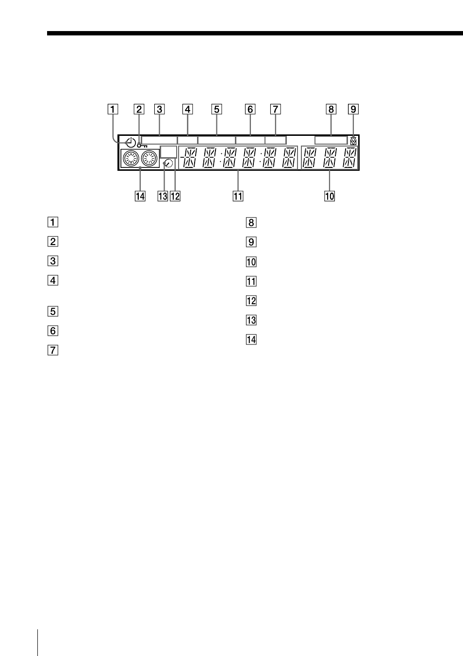 Display window | Sony SLV-M20HF User Manual | Page 82 / 88